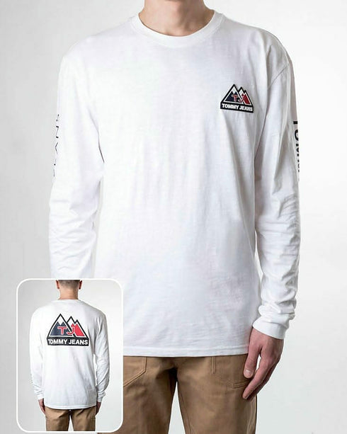 Tommy Jeans - flag tee חולצת שרוול ארוך טומי גינס